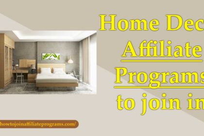 home decor affiliate programs