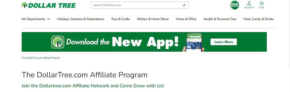 DollarTree as Target Affiliate Program Alternative