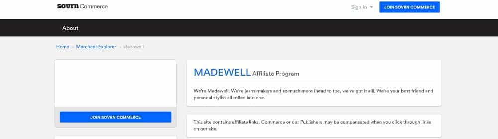 Madewell as Chanel affiliate program alternative