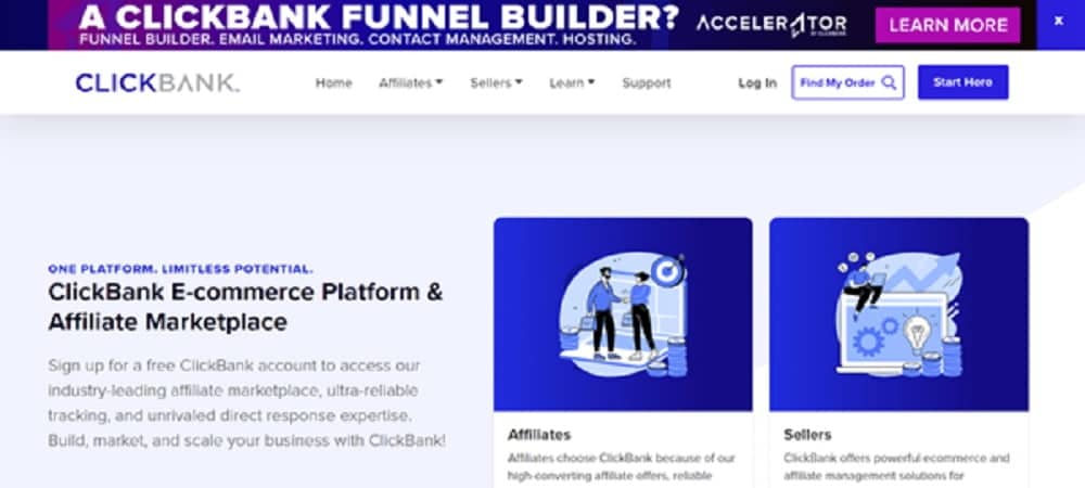 ClickBank affiliate technology