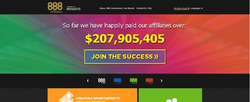 888 Affiliate Program