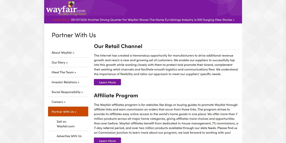 Wayfair Program as an alternative of Walmart Affiliate Program