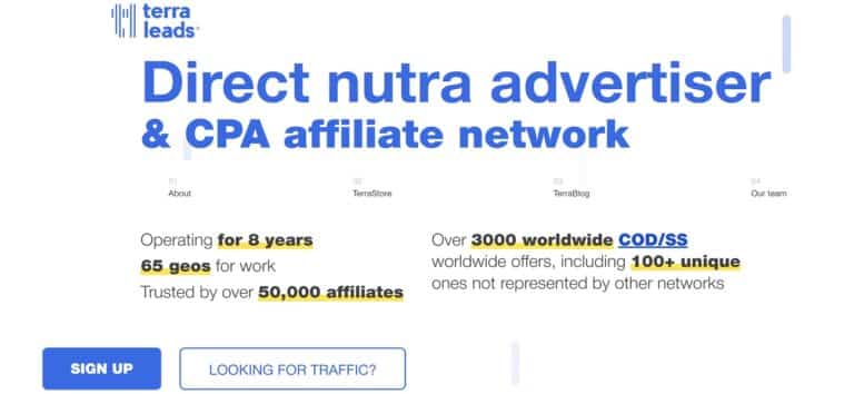 TerraLeads Affiliate Program