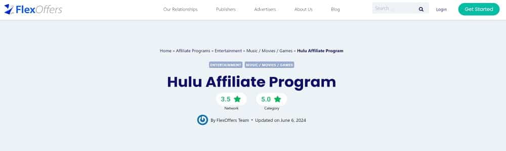 Hulu as an alternative of Disney Affiliate Program