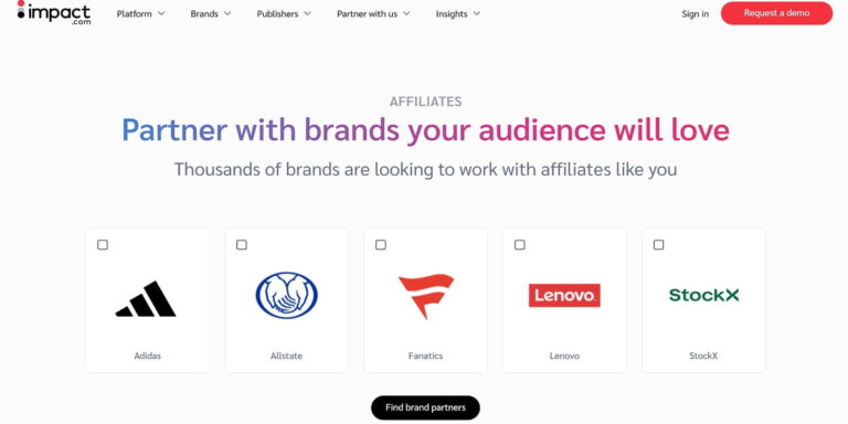 Impact Radius Affiliate Program