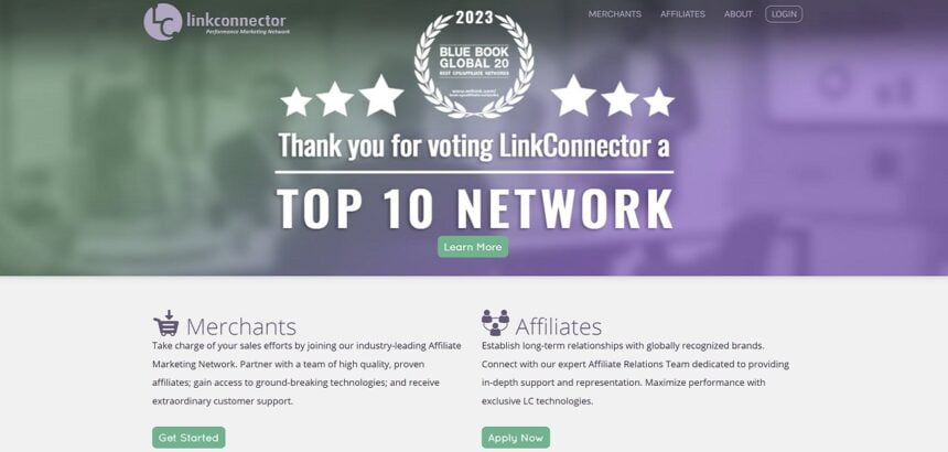 LinkConnector affiliate program