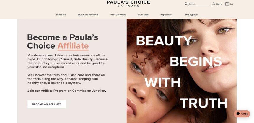 Paula’s Choice Affiliate Program