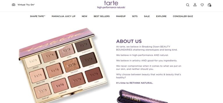 Tarte Affiliate Program