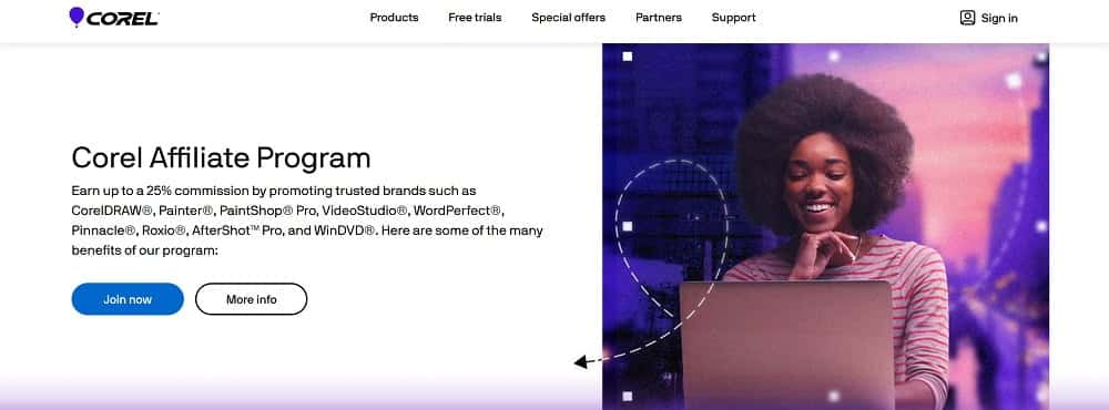 Corel Program - Adobe Affiliate Program
