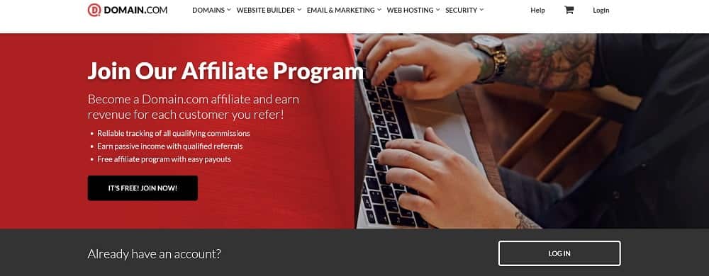 Domain.com as an alternative of Flywheel Affiliate program