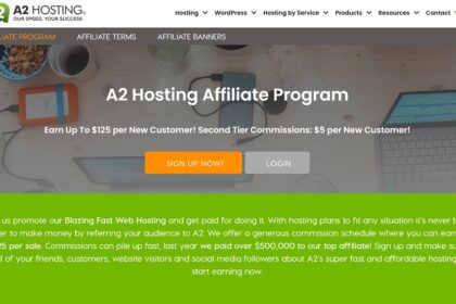 A2 Hosting Affiliate program