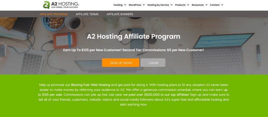 A2 Hosting Affiliate program