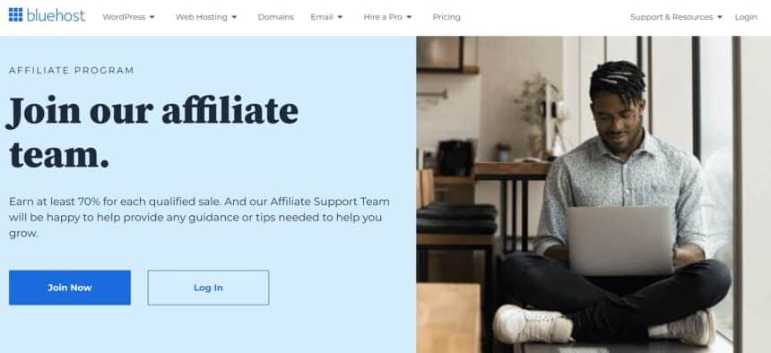 Bluehost Affiliate program