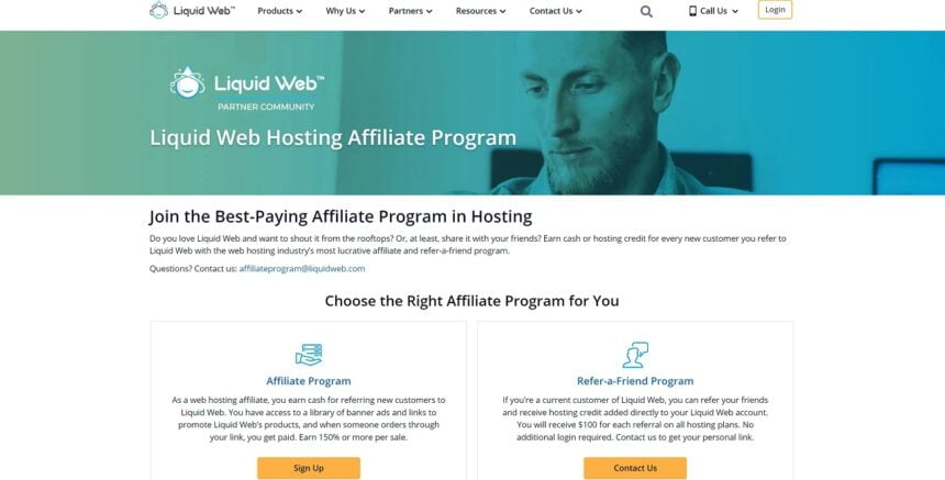 Liquid Web affiliate program