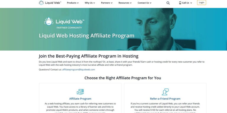 Liquid Web affiliate program