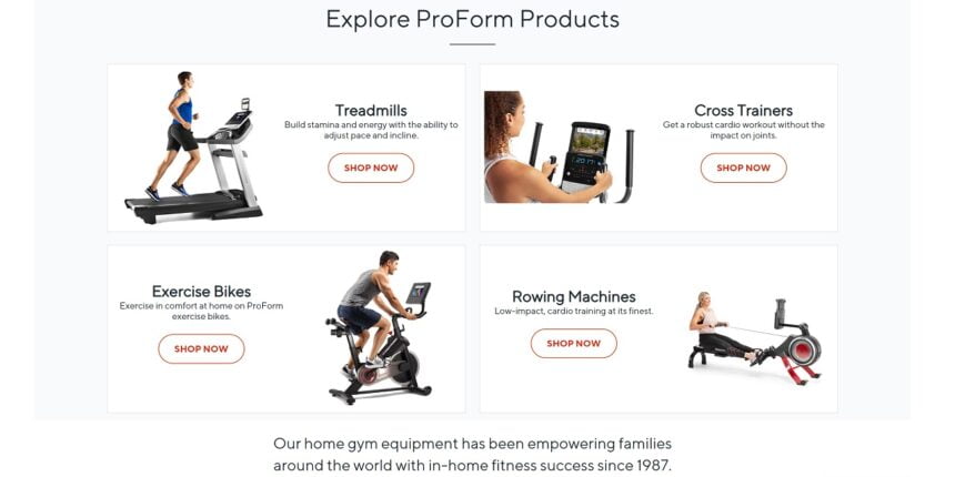 ProForm Affiliate Program