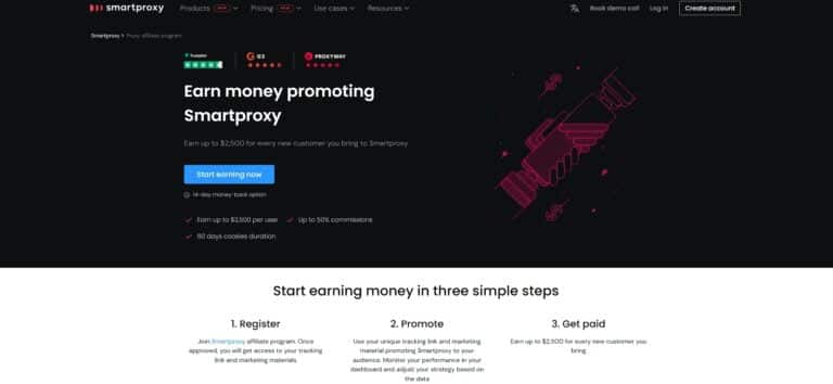 Smartproxy affiliate program