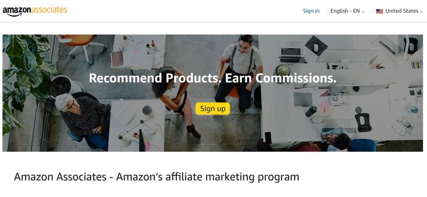 how to get affiliate links for Amazon