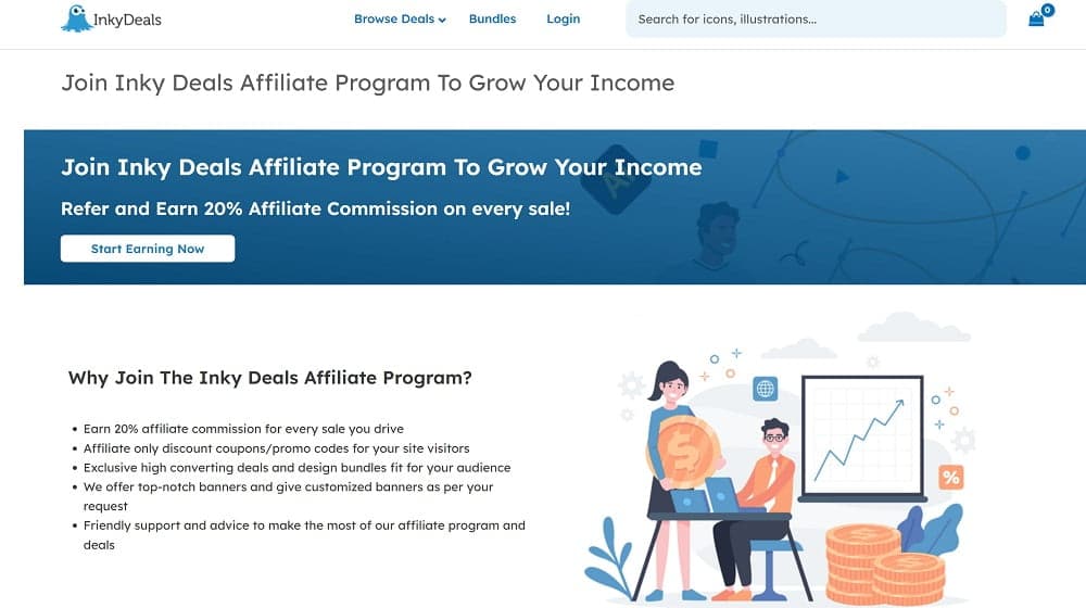 InkyDeals Program - Adobe Affiliate Program