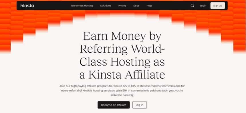 Kinsta Affiliate Program