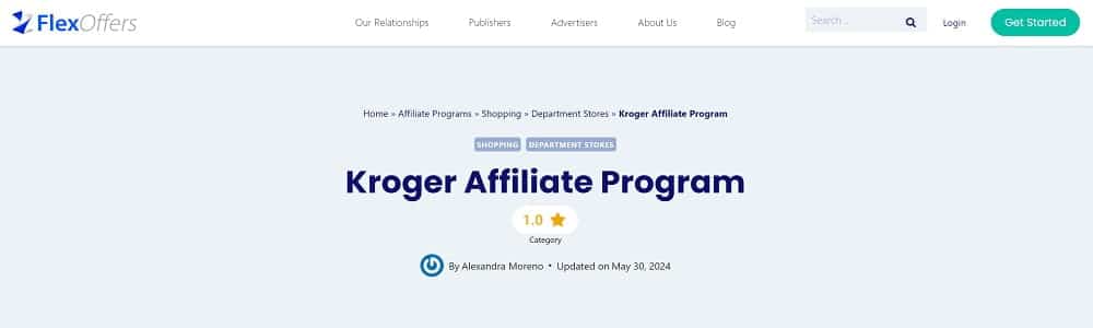 Kroger Program