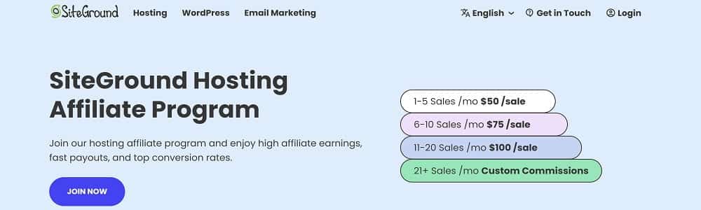 SiteGround Program