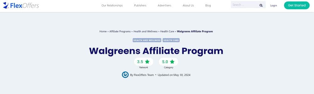 Walgreens Program