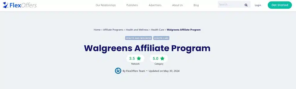 Walgreens as an alternative of Costco Affiliate Program