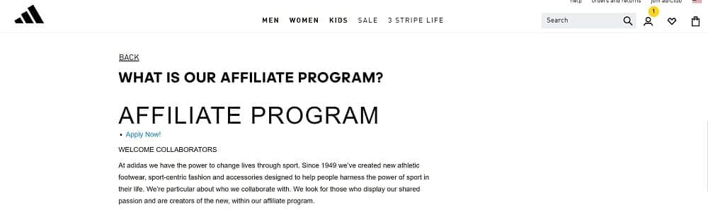 Adidas Program