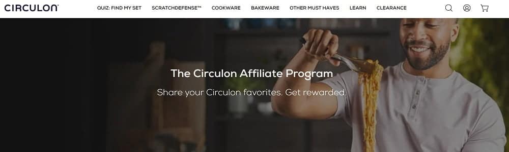 Circulon one of food affiliate marketing