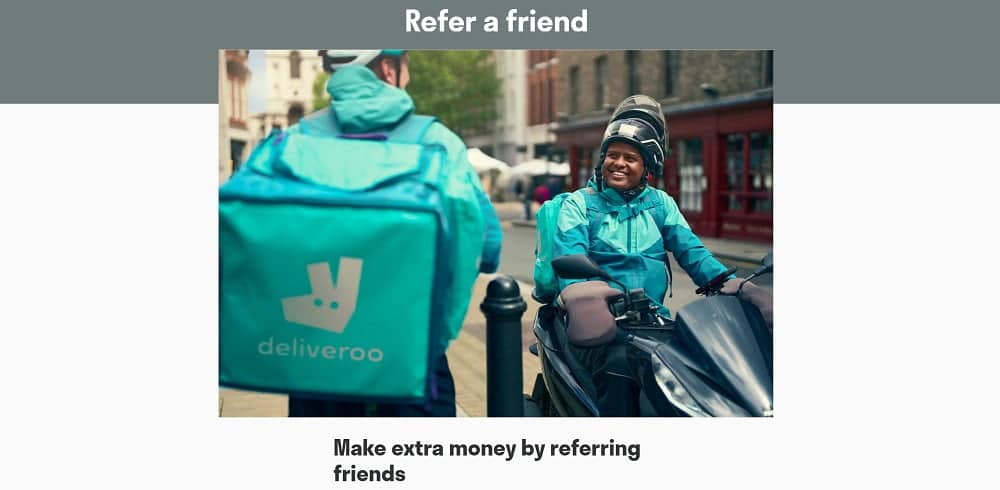 Deliveroo as an alternative of Uber Eats referral code