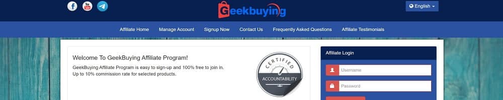 GeekBuying as an alternative of eBay Affiliate program