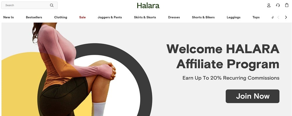 Halara as an alternative of Nordstrom Affiliate program