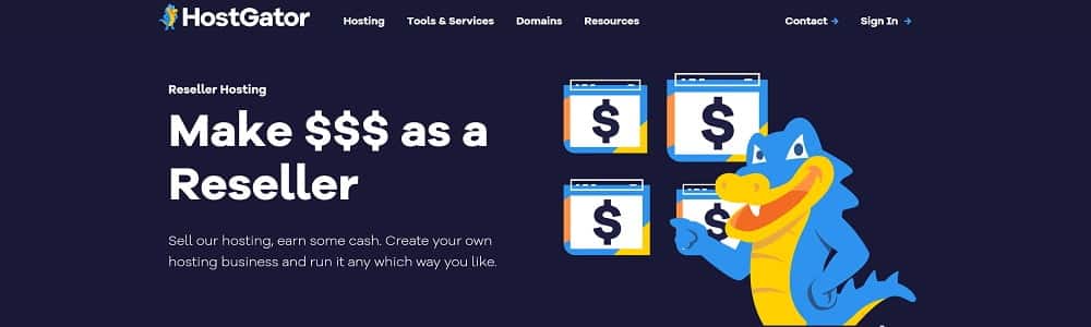 HostGator as an alternative of Godaddy reseller