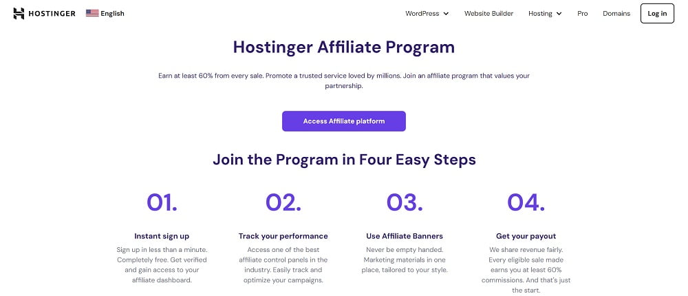 Hostinger Program