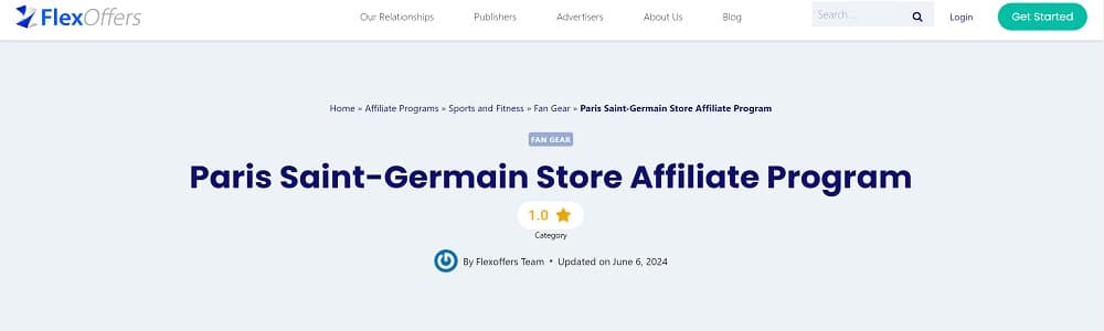 Paris Saint-Germain as an alternative of Nordstrom Affiliate program