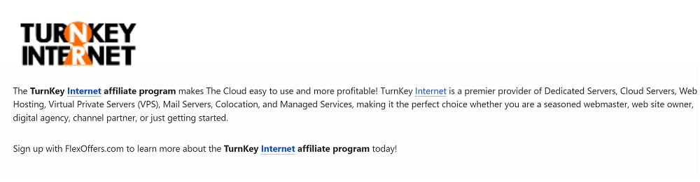 TurnKey Internet as an alternative of Contabo Affiliate Program