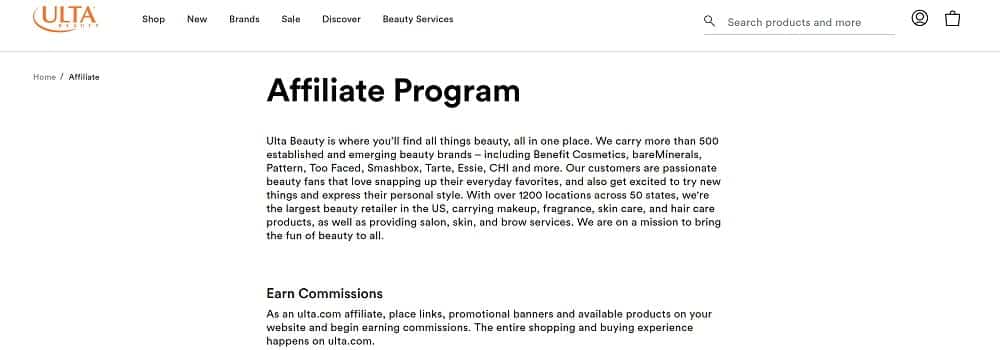 Ulta Beauty Program