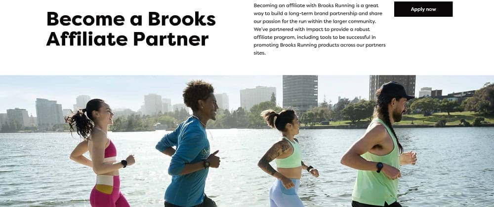 Brooks Running  as alternative of Under Armour Affiliate Program