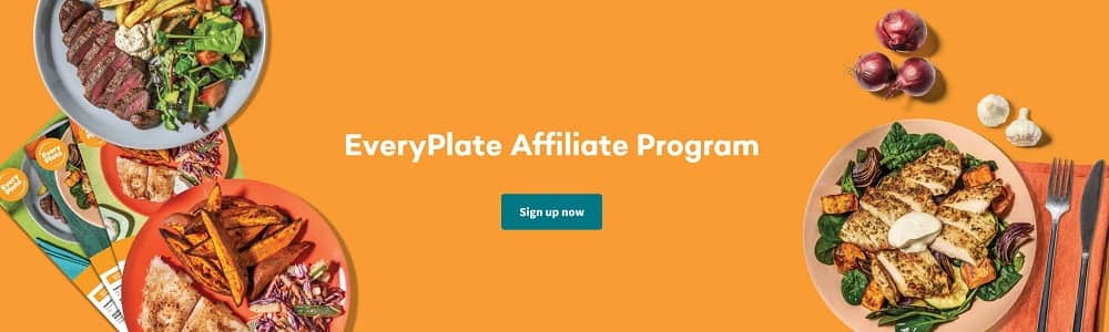 Everyplate as one of Top Food Affiliate Programs