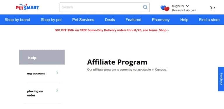 Petsmart Affiliate