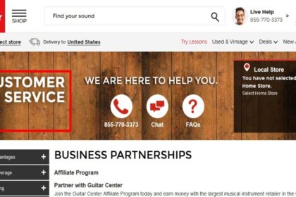 Guitar Center affiliate program