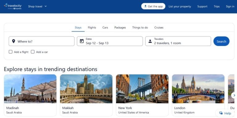 Travelocity affiliate program