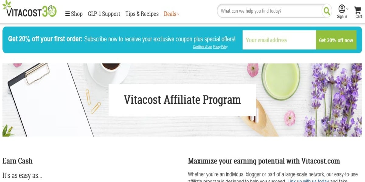 wellness affiliate programs