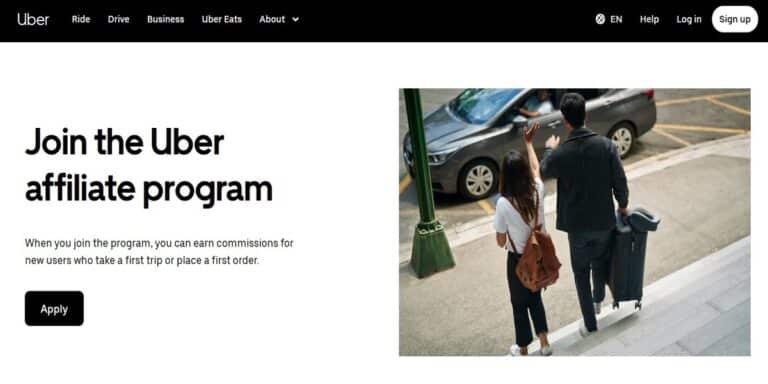 Uber affiliate program