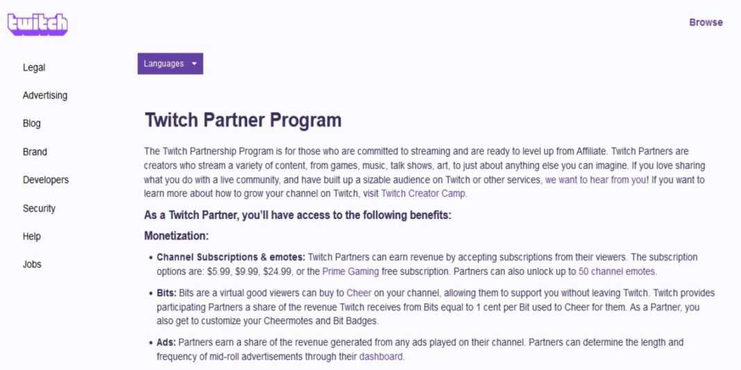 Twitch partner