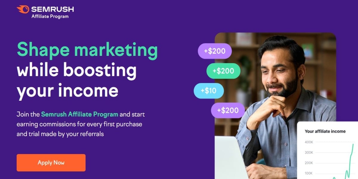 SEMrush affiliate program