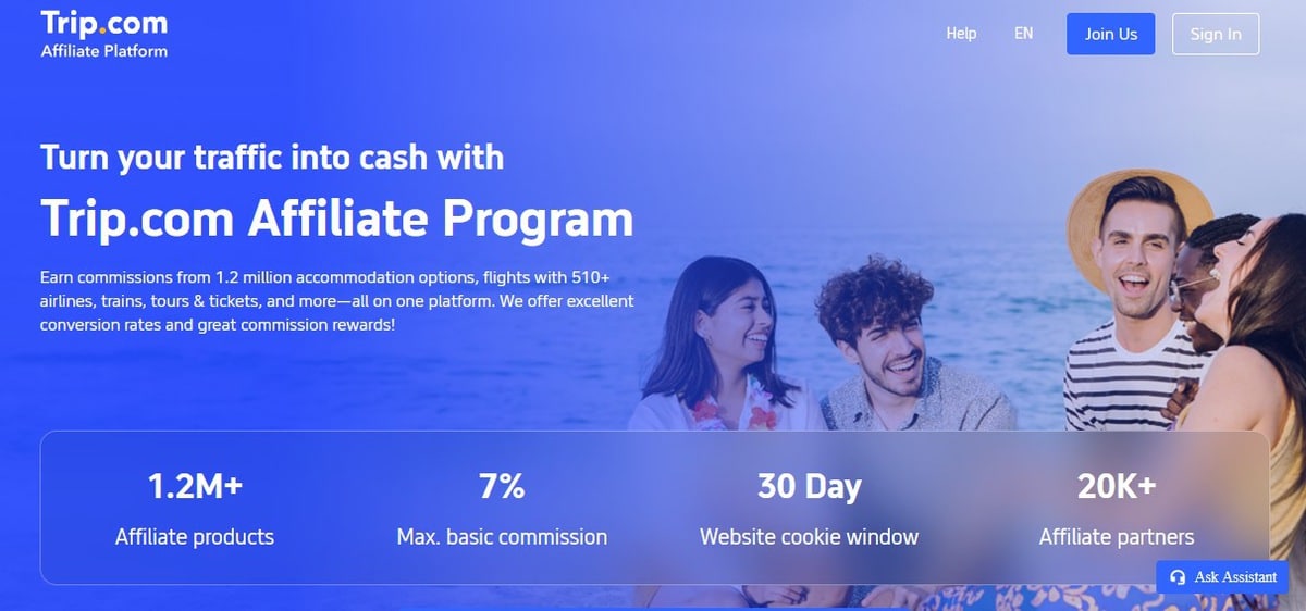 highest paying travel affiliate programs