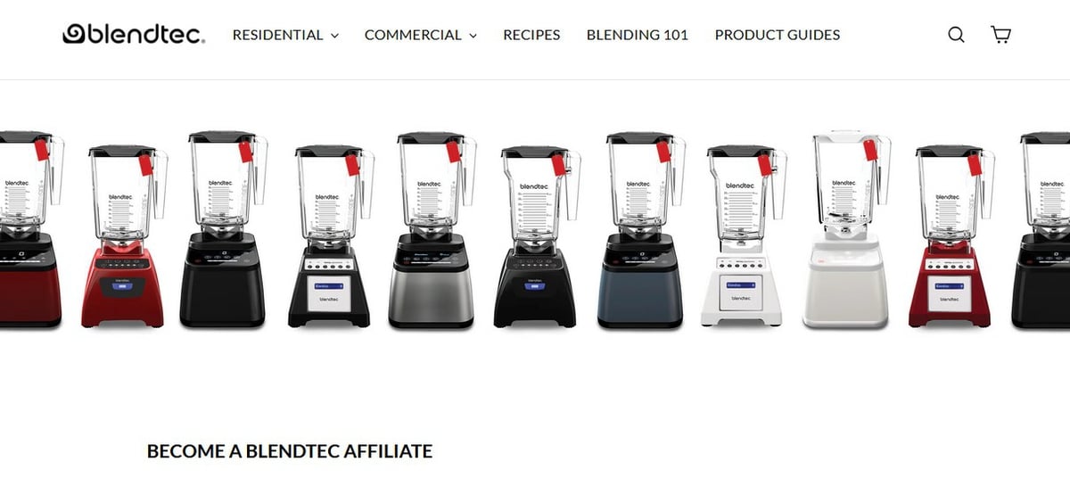 Vitamix affiliate program alternative