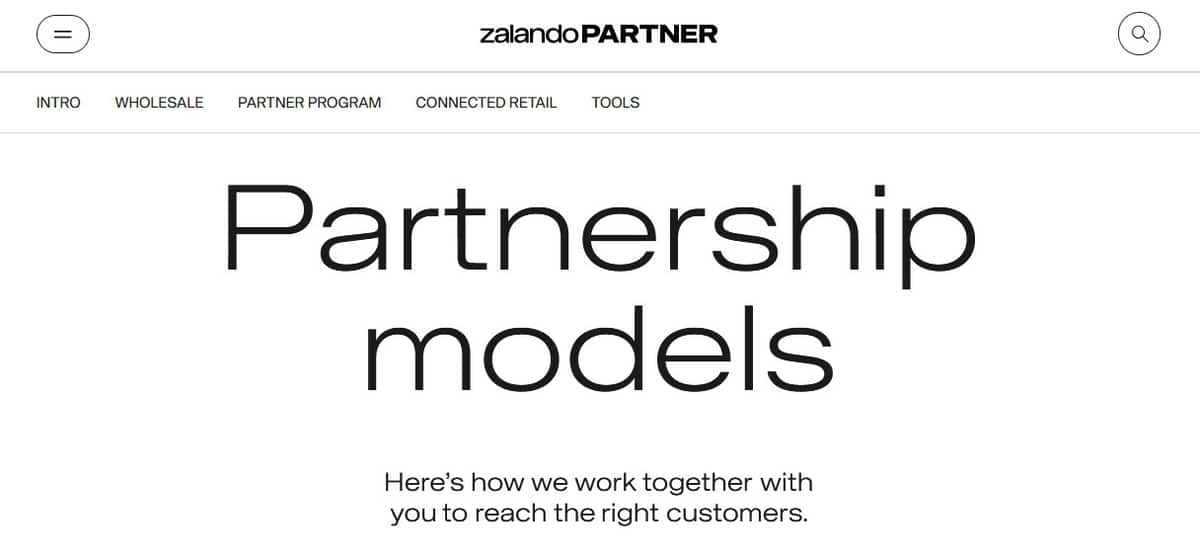 Zalando’s Partner